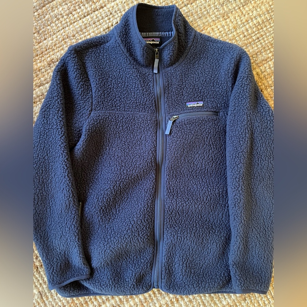 Patagonia Navy Fleece Jacket